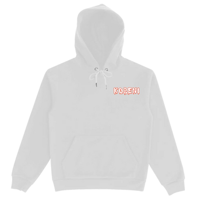 ChainsawMan Kobeni Cry Drawstring White Hoodie