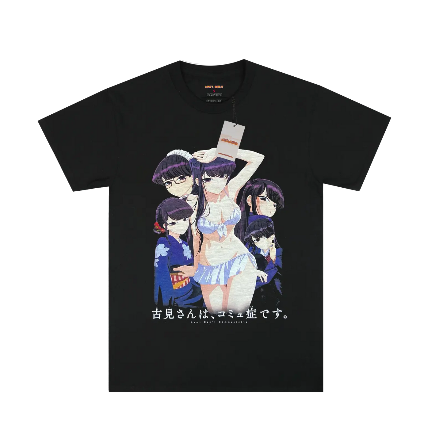 Komi Can't Communicate Komi Shouko Pattern T-shirt My Store