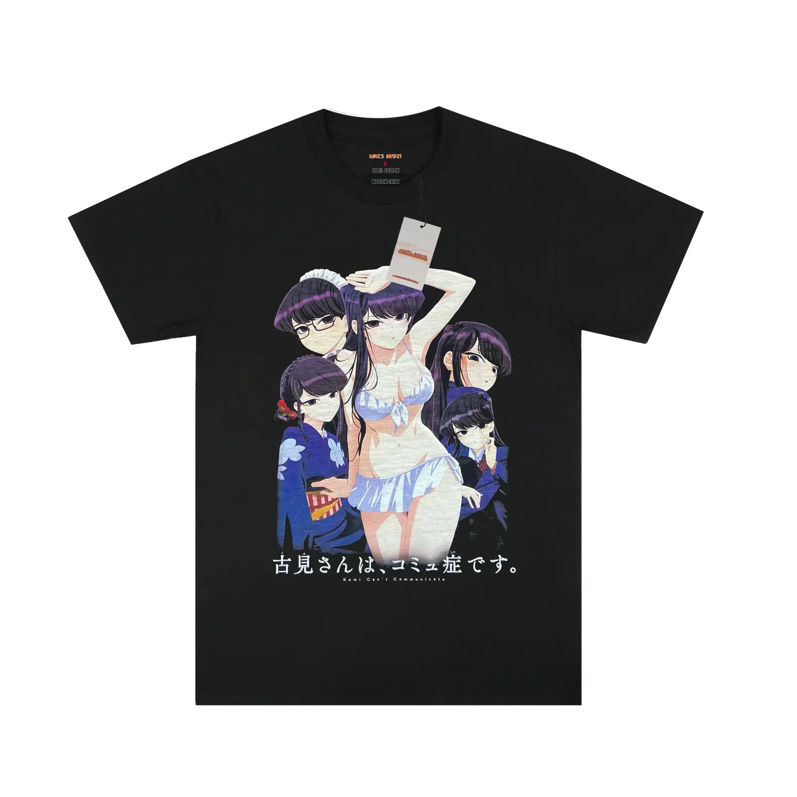 Komi Can't Communicate Komi Shouko Pattern T-shirt My Store