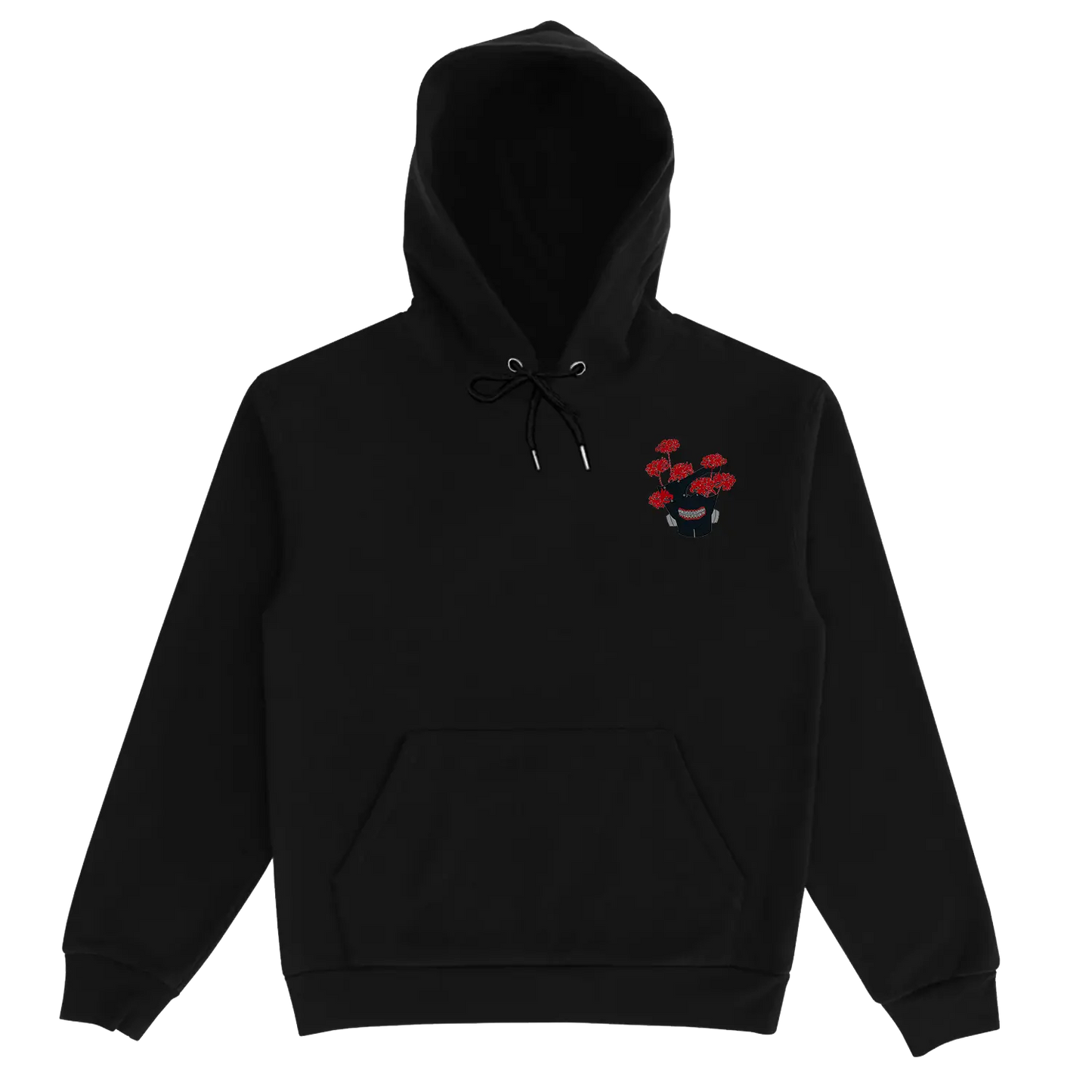 Tokyo Ghoul Kaneki Centipede Black Hoodie Front