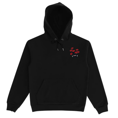 Tokyo Ghoul Kaneki Centipede Black Hoodie Front