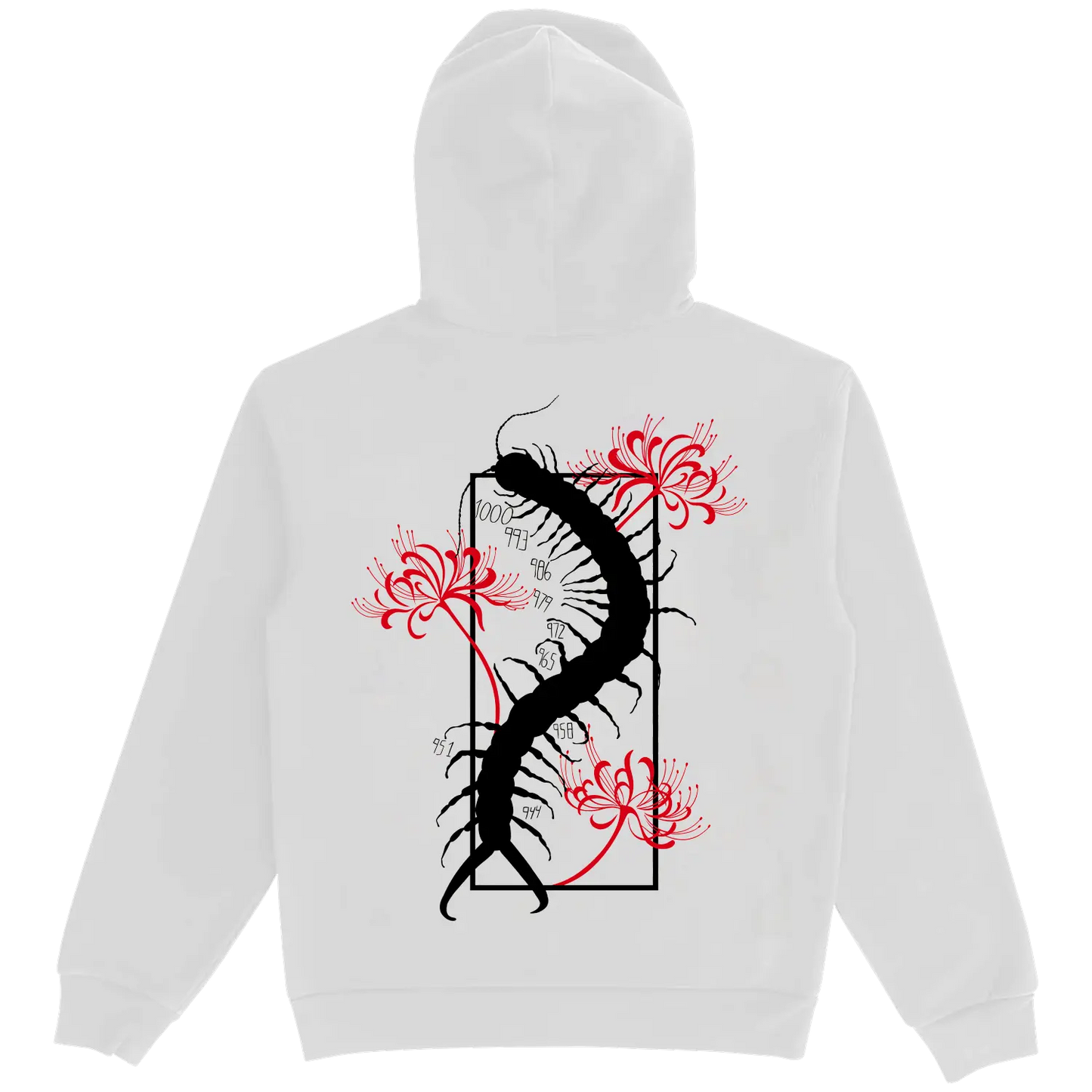 Tokyo Ghoul Kaneki Centipede White Hoodie