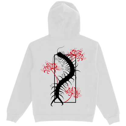 Tokyo Ghoul Kaneki Centipede White Hoodie