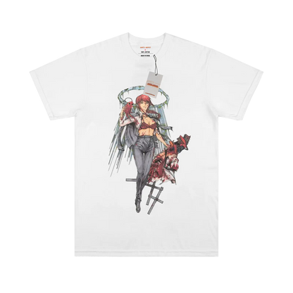 Villain Makima White T-shirt My Store