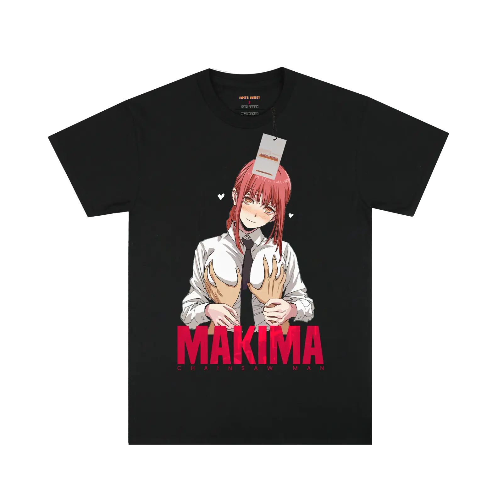 MAKIMA White/Black T-shirt My Store