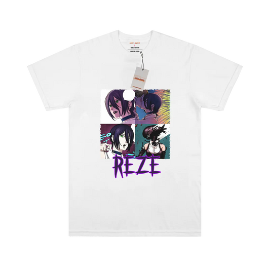 Reze White/Black T-shirt My Store