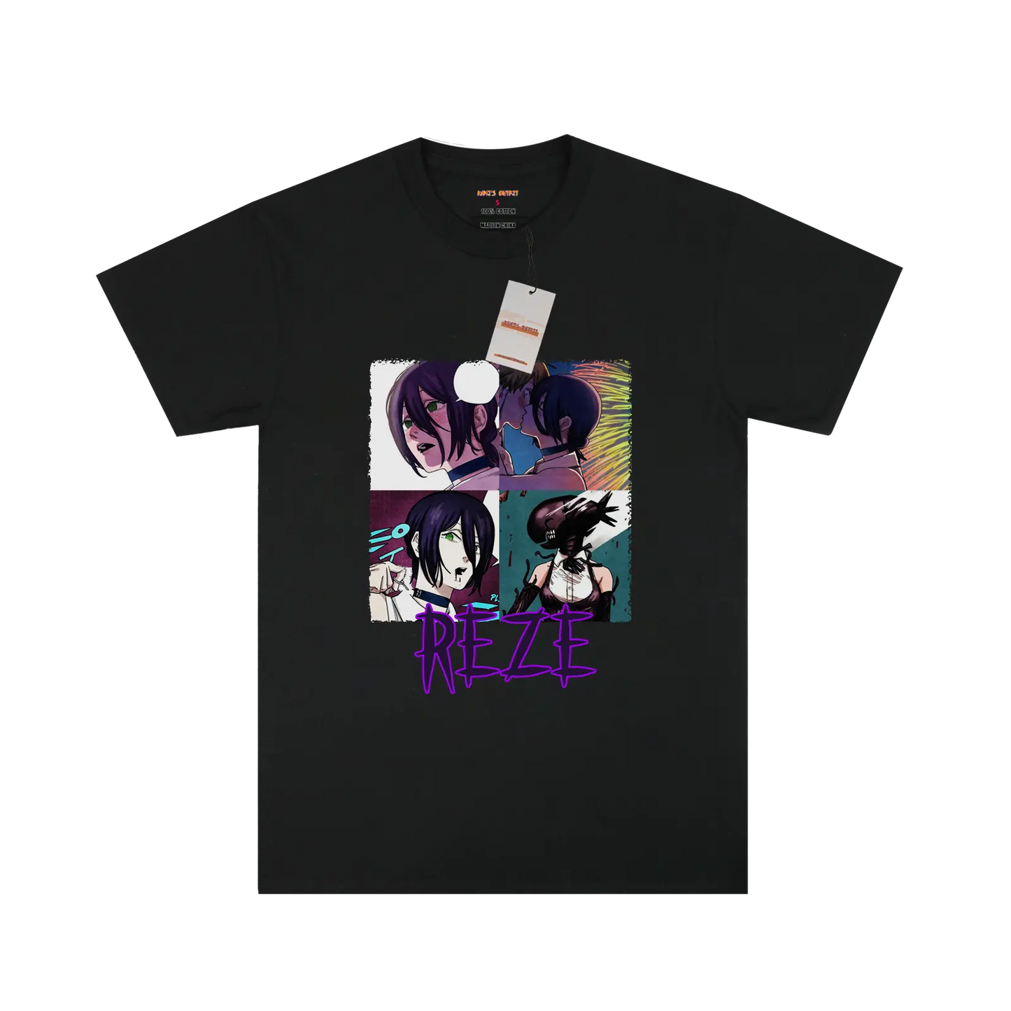 Reze White/Black T-shirt My Store