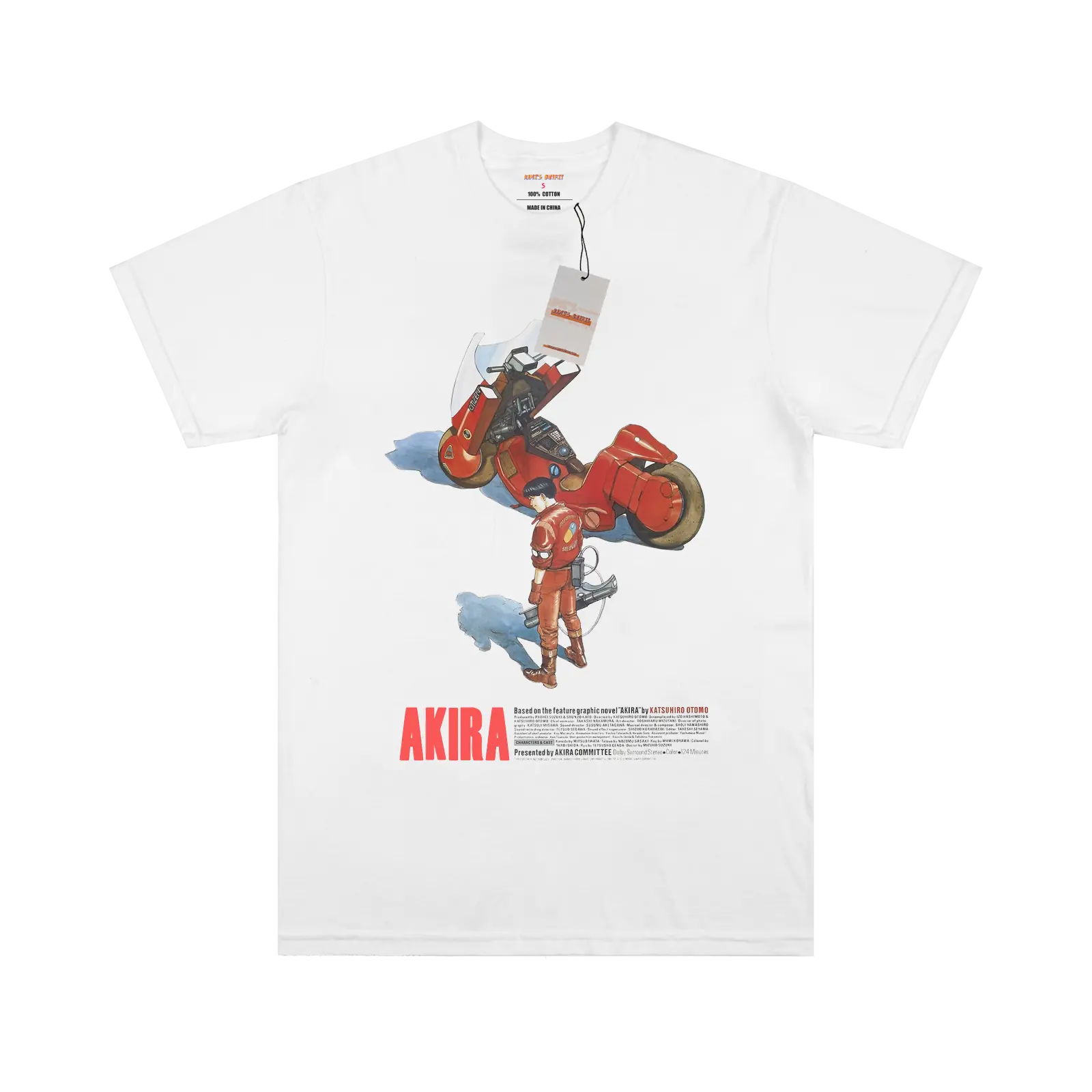 Motorcycle Kaneda Pattern T-shirt My Store