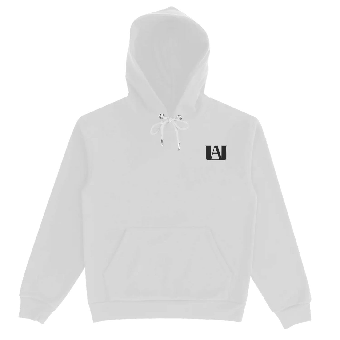 MHA Deku and Dynamight White Hoodie Front