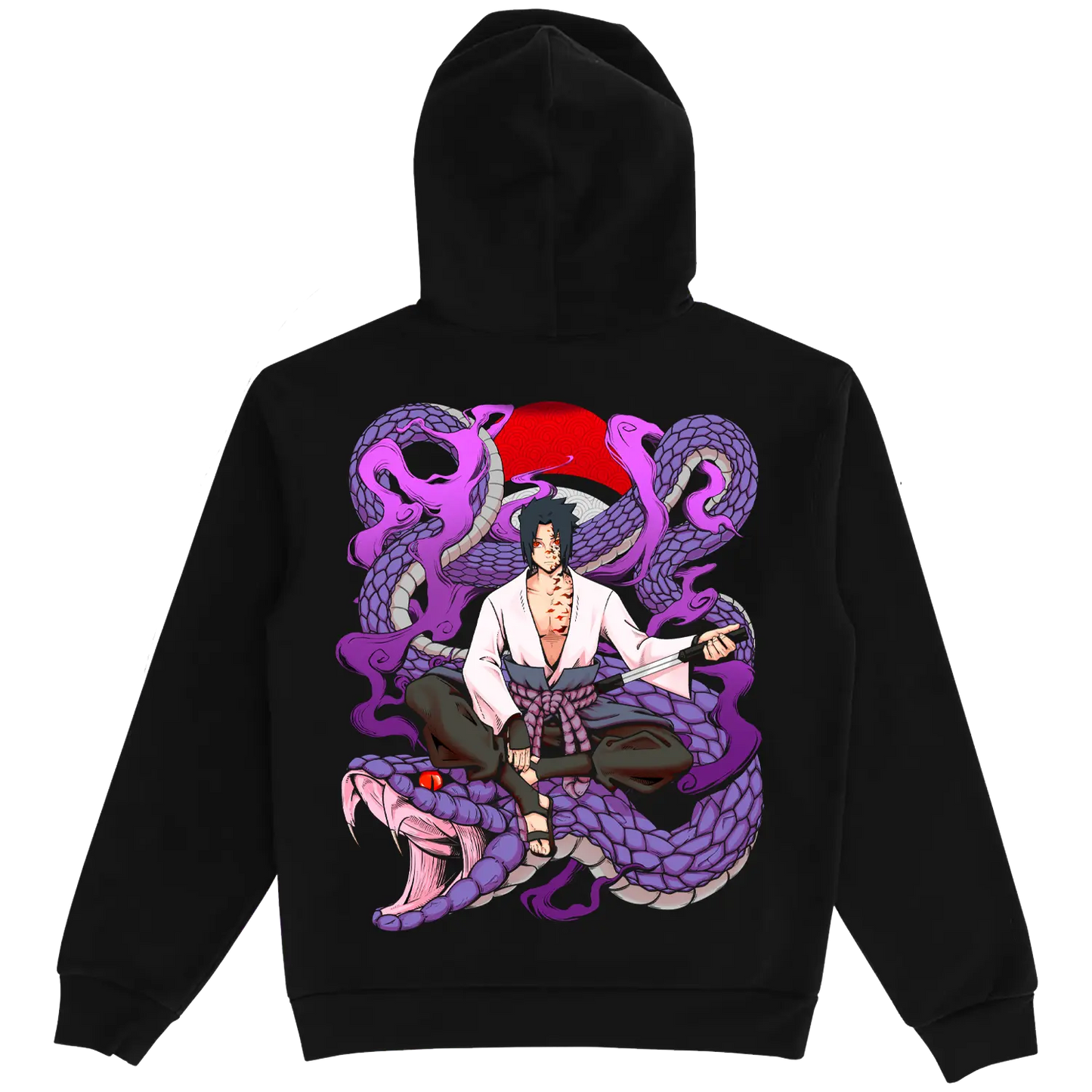 Naruto Sasuke Black Hoodie