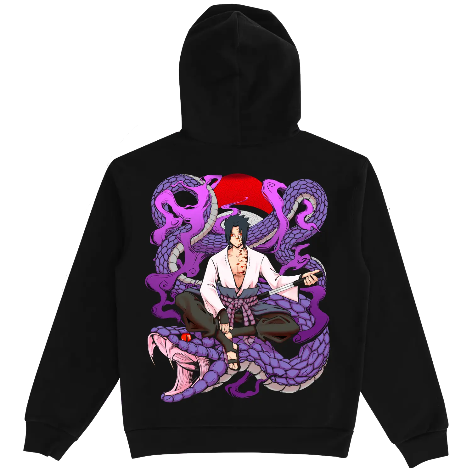 Naruto Sasuke Black Hoodie