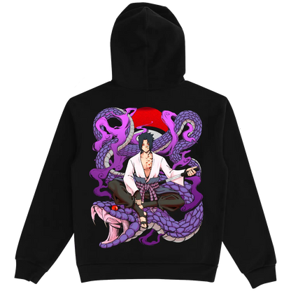 Naruto Sasuke Black Hoodie