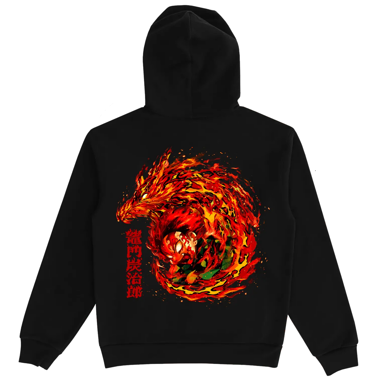 Demon Slayer Tanjiro Black Hoodie