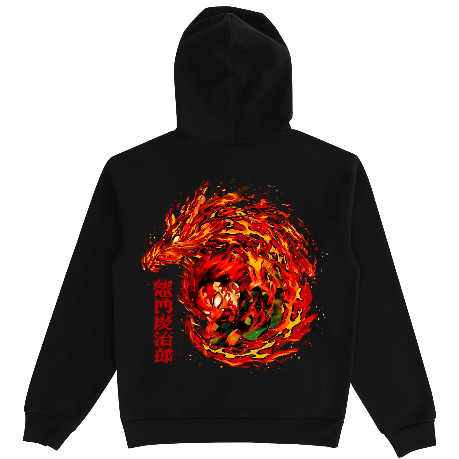 Demon Slayer Tanjiro Black Hoodie