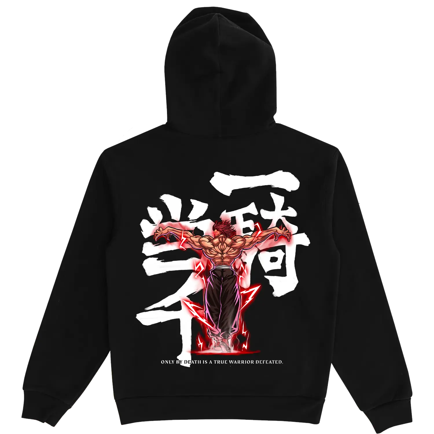 Baki Yujiro Hanma The Ogre Black Hoodie