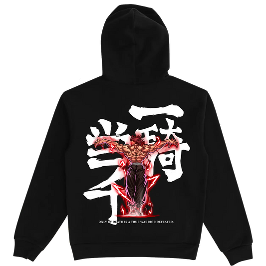 Baki Yujiro Hanma The Ogre Black Hoodie