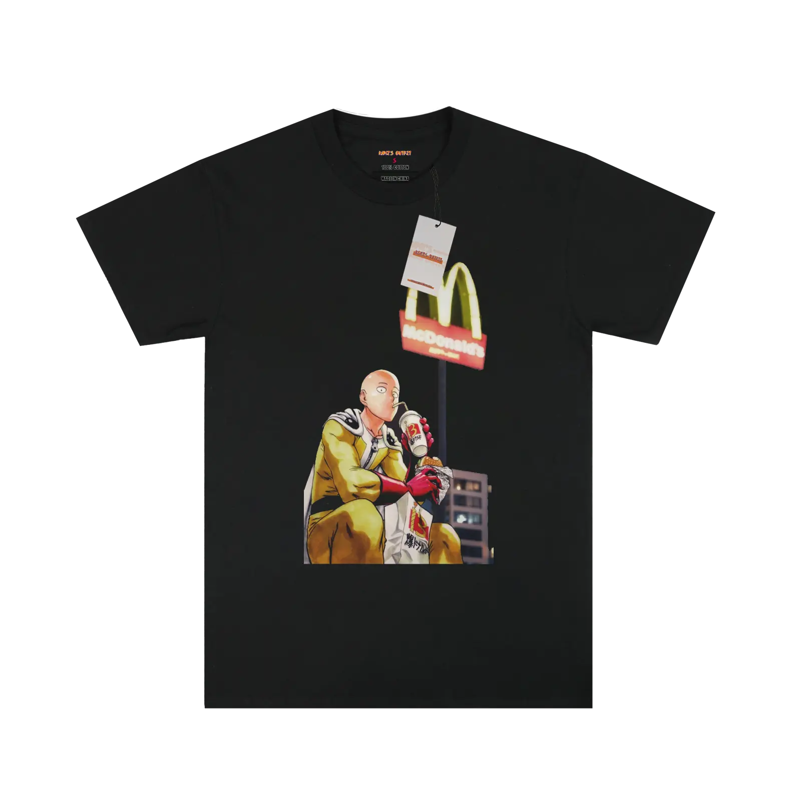 Saitama Pattern T-shirt My Store