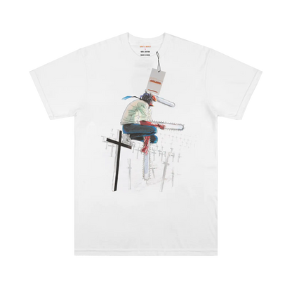 Devil Denji White T-shirt My Store