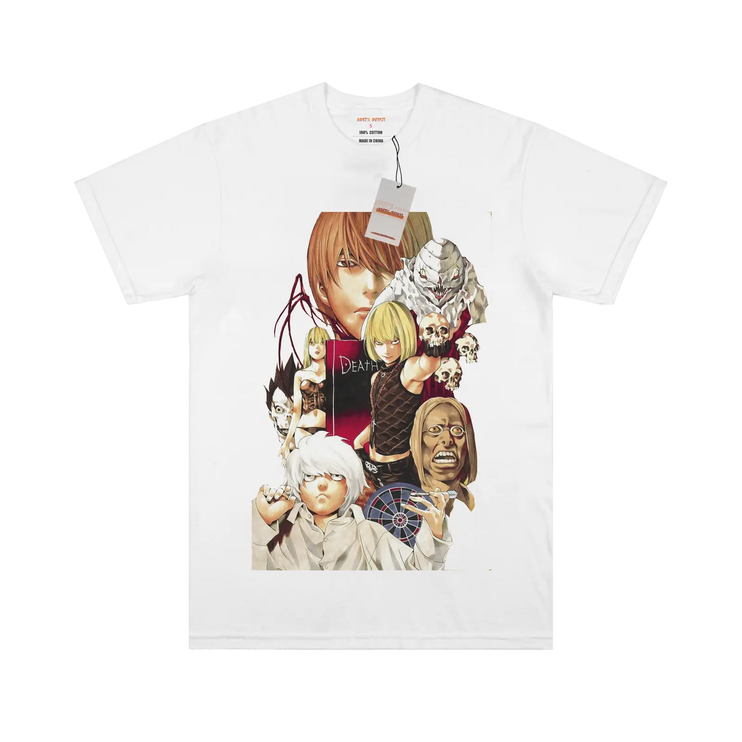 L & Yagami Double Pattern Design T-shirt My Store