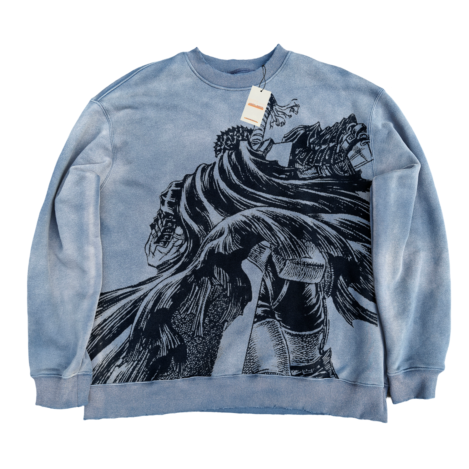 Guts Back Grey Blue Sweatshirt