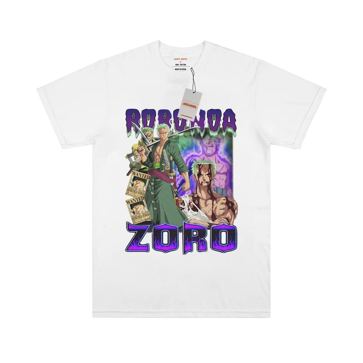 Zoro Black/White T-shirt My Store