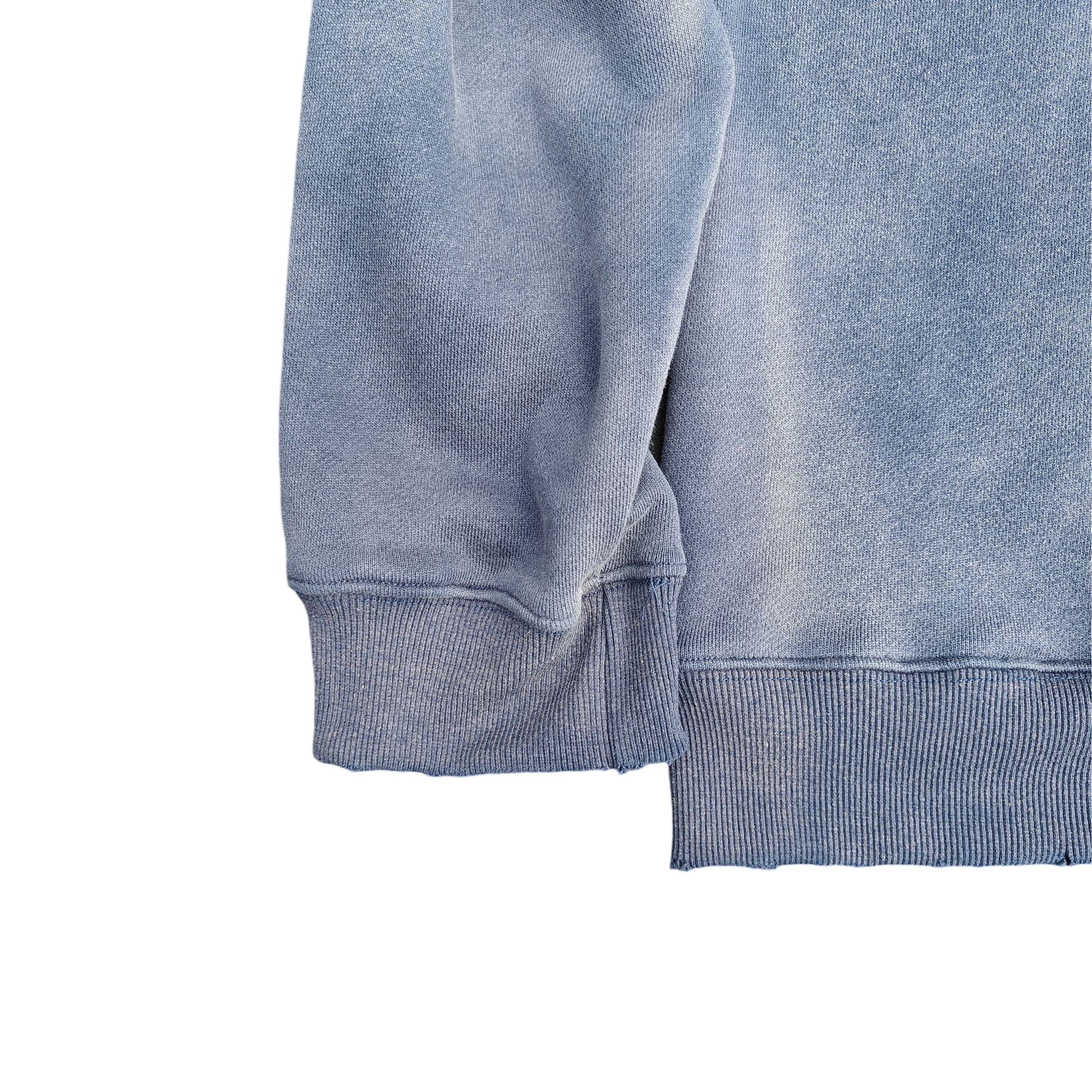 Nana Grey Blue Sweatshirt Sleeve