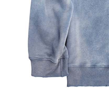 Nana Grey Blue Sweatshirt Sleeve