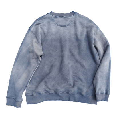 Nana Grey Blue Sweatshirt Back