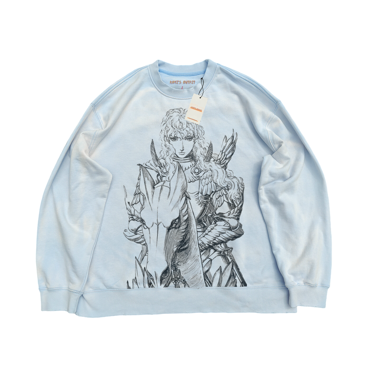 Hawk of Light Griffith Light Blue Sweatshirt