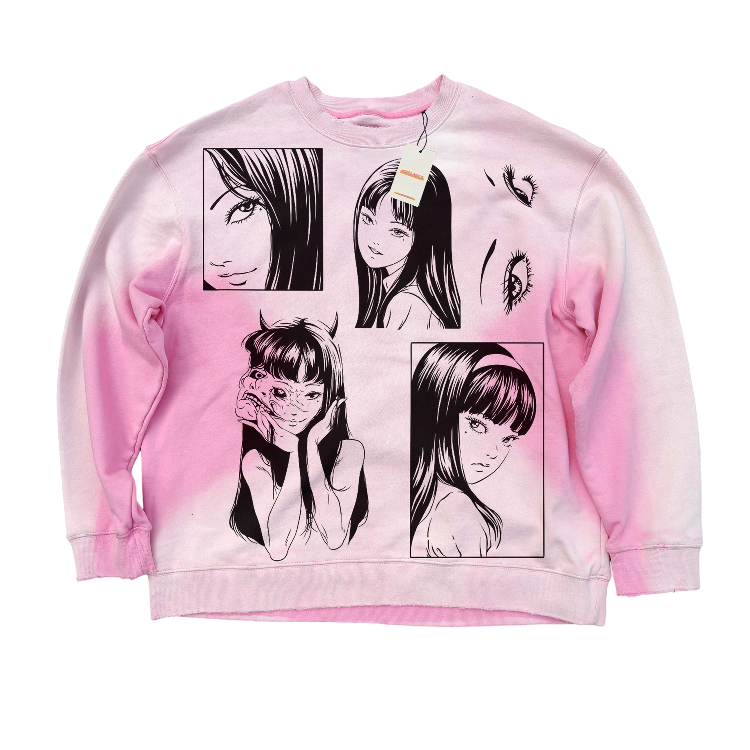 Tomie Gradient Pink Sweatshirt