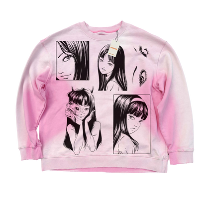 Junji Ito Collection Tomie Pink Sweatshirt