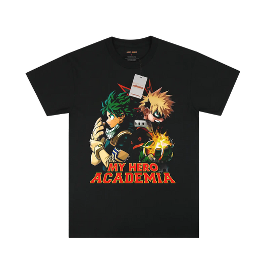 Midoriya & Bakugou Pattern T-shirt My Store