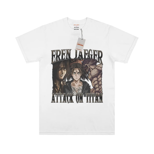 Eren Pattern Design T-shirt Kami's Outfit