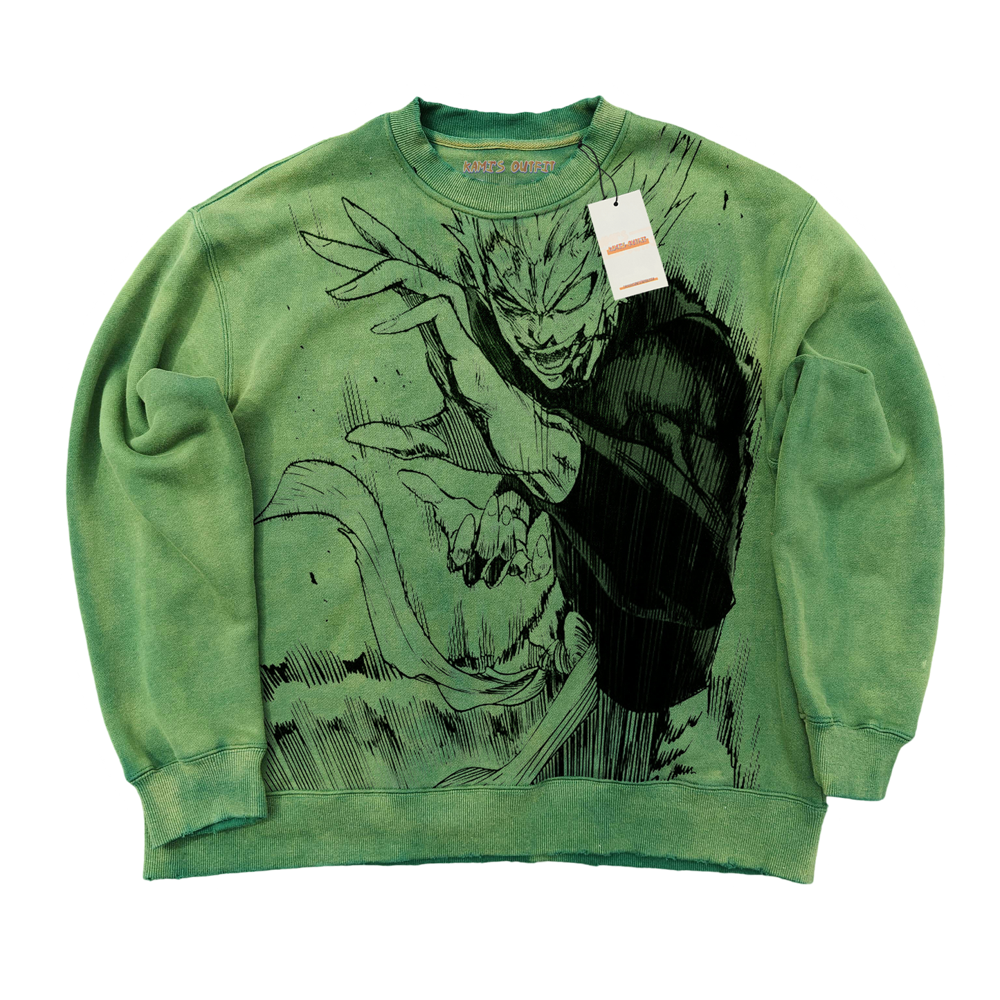 One-Punch Man Green Sweatshirt