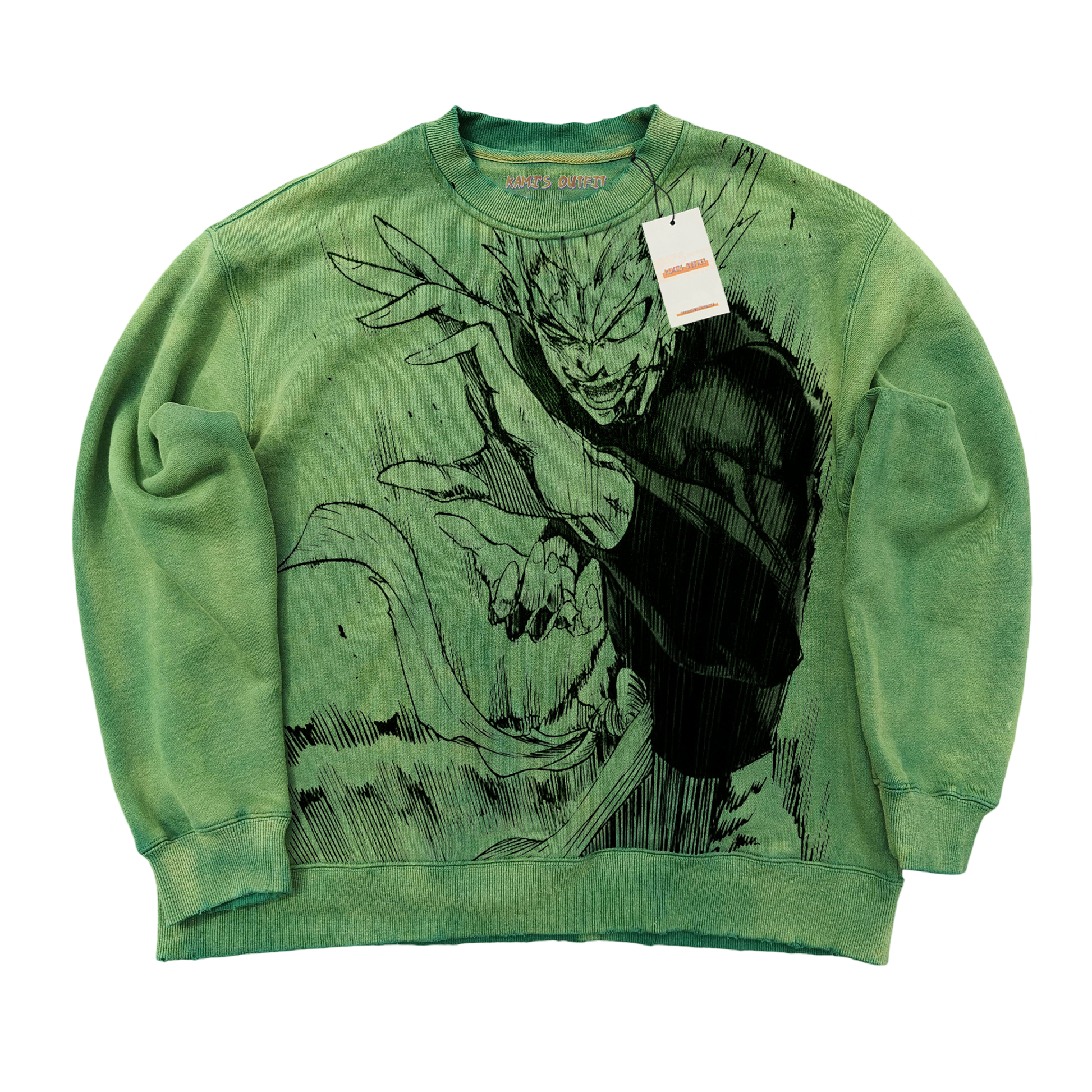 One-Punch Man Green Sweatshirt