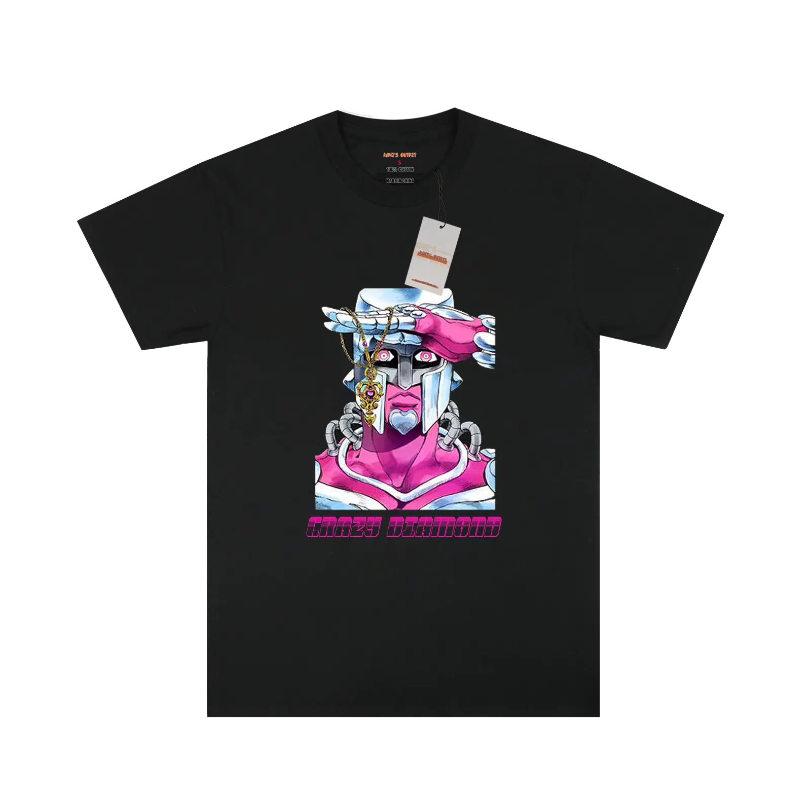 Crazy Diamond Pattern T-shirt My Store