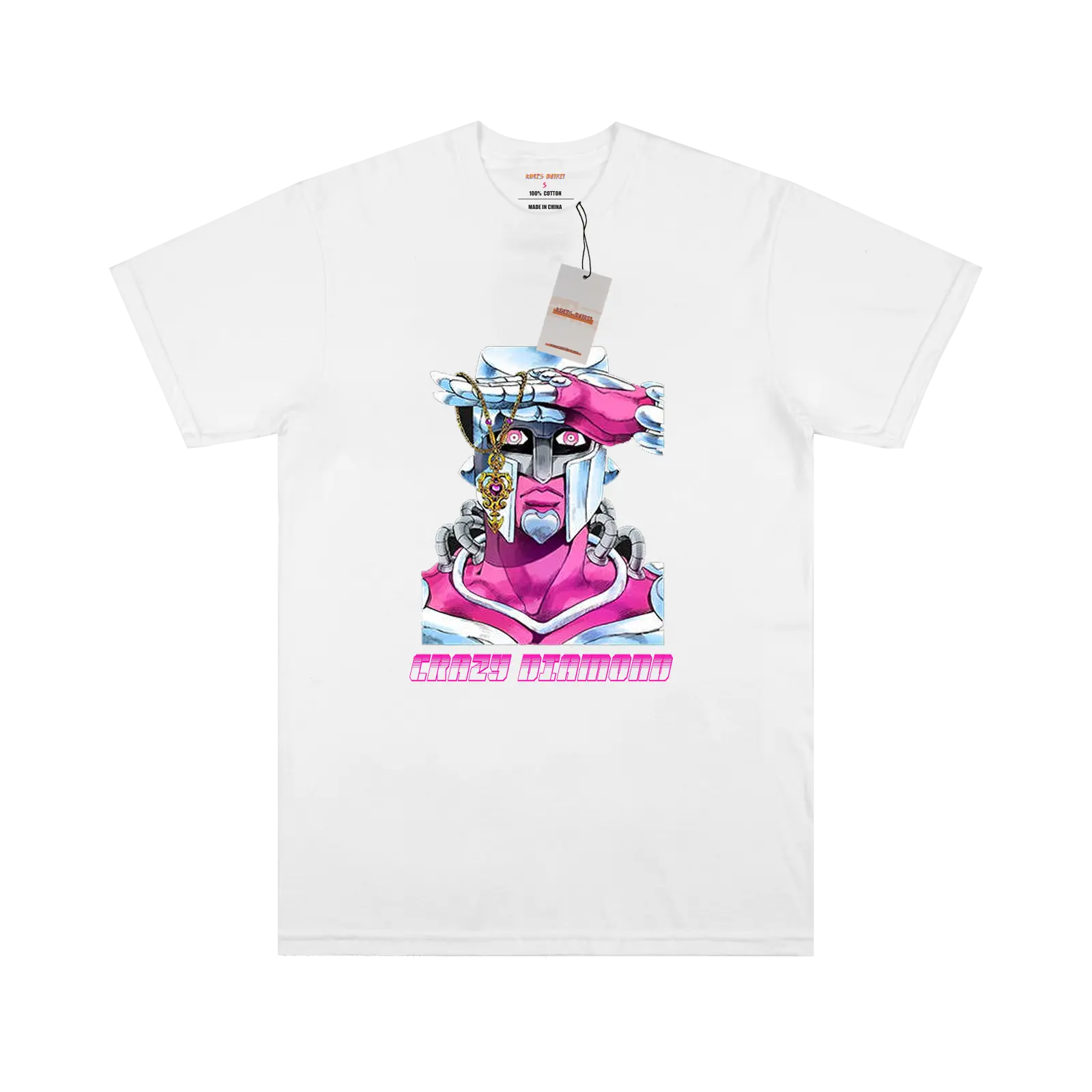 Crazy Diamond Pattern T-shirt My Store