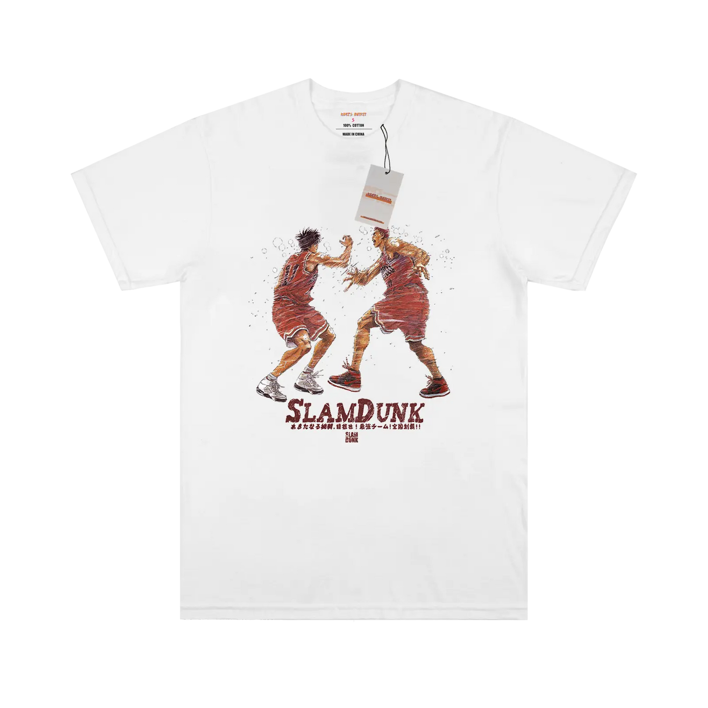 Sakuragi & Rukawa Pattern Design T-shirt My Store