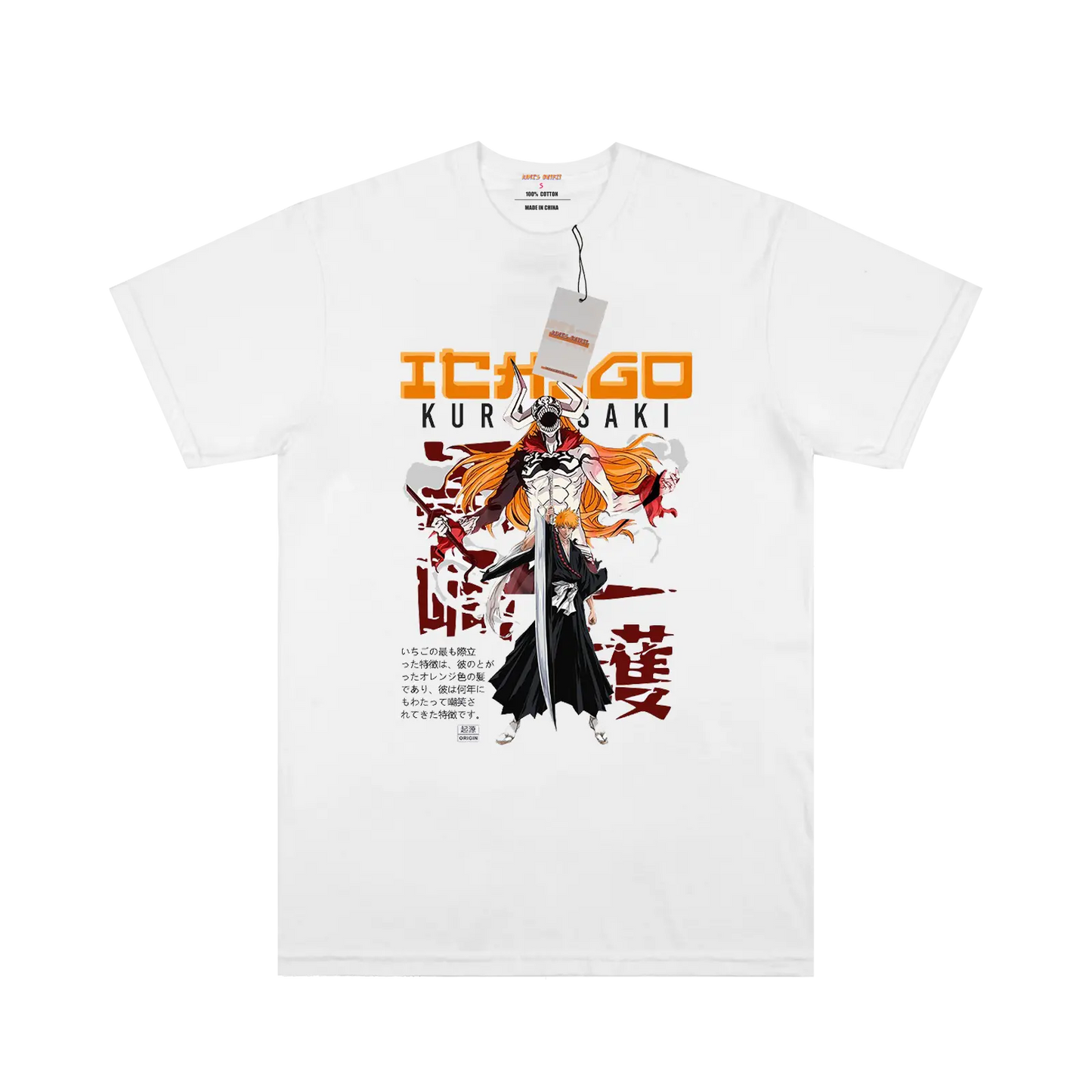 Ichigo Pattern T-shirt My Store