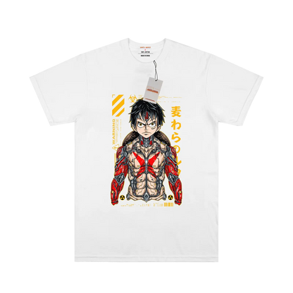 Robotic Luffy White T-shirt My Store