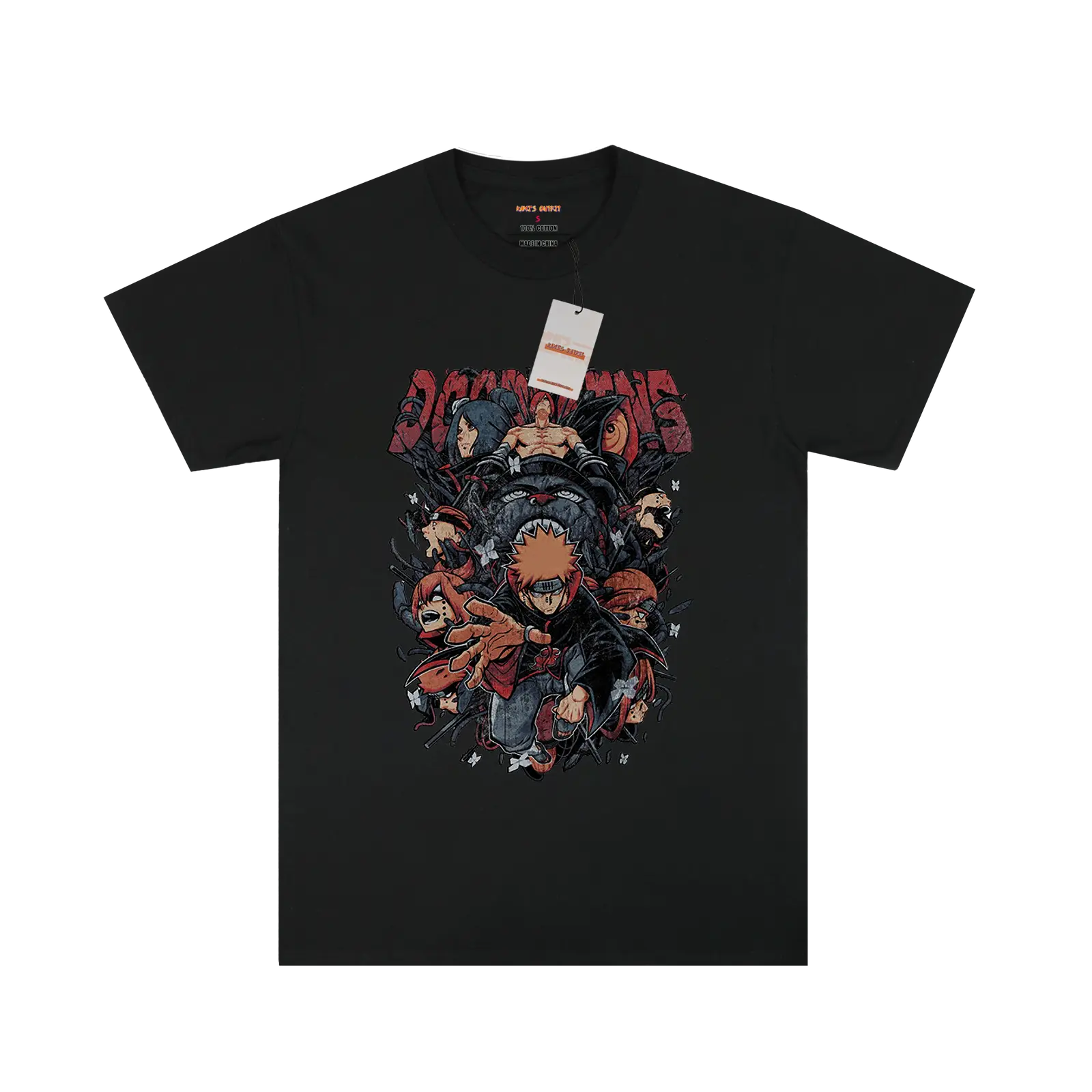 Naruto Pain Black T-shirt