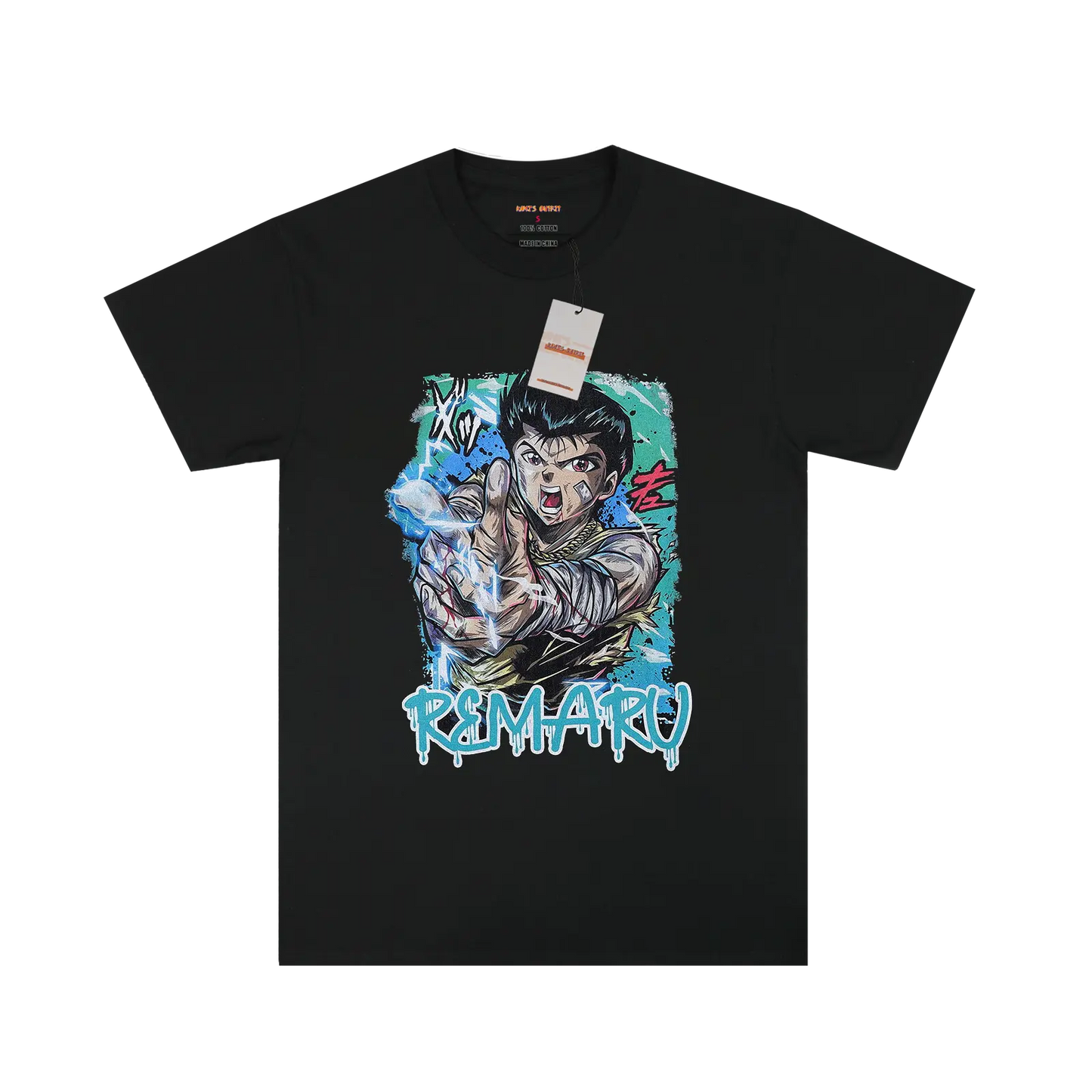 YuYu Hakusho Yuusuke Black T-shirt