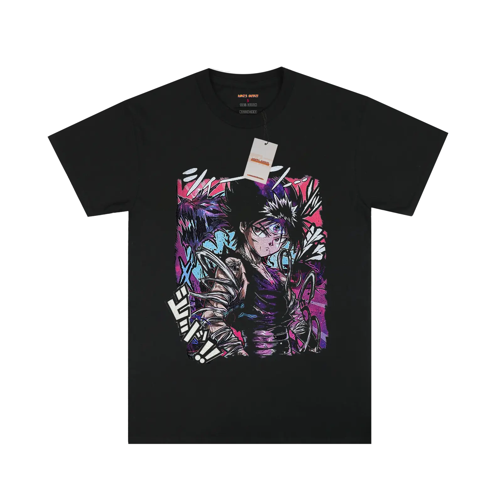 YuYu Hakusho Hiei Black T-shirt