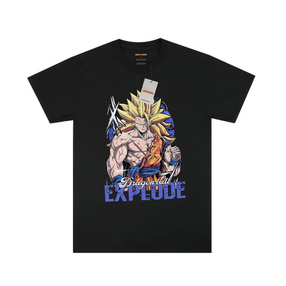 Dragon Ball Saiyan Goku 3 Black T-shirt