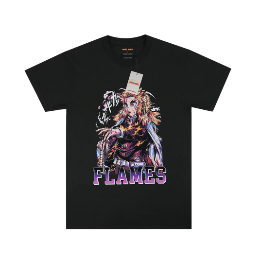 Demon Slayer Kyoujurou Black T-shirt