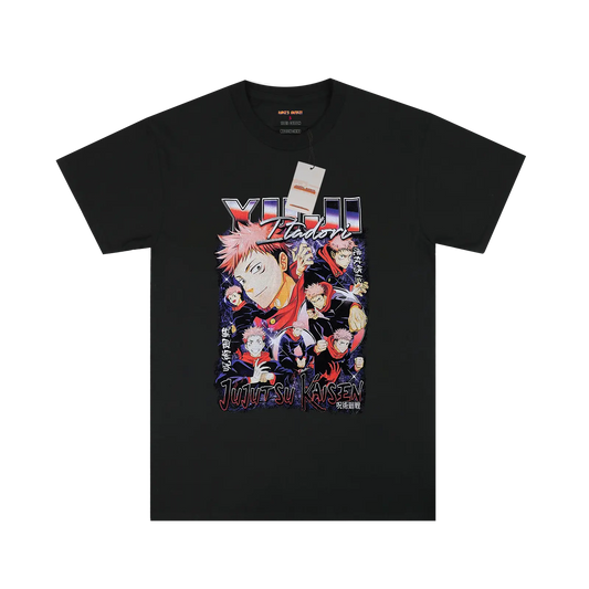 Jujutsu kaisen Itadori Black T-shirt