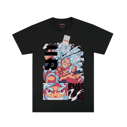 Luffy GEAR 5 Black T-shirt