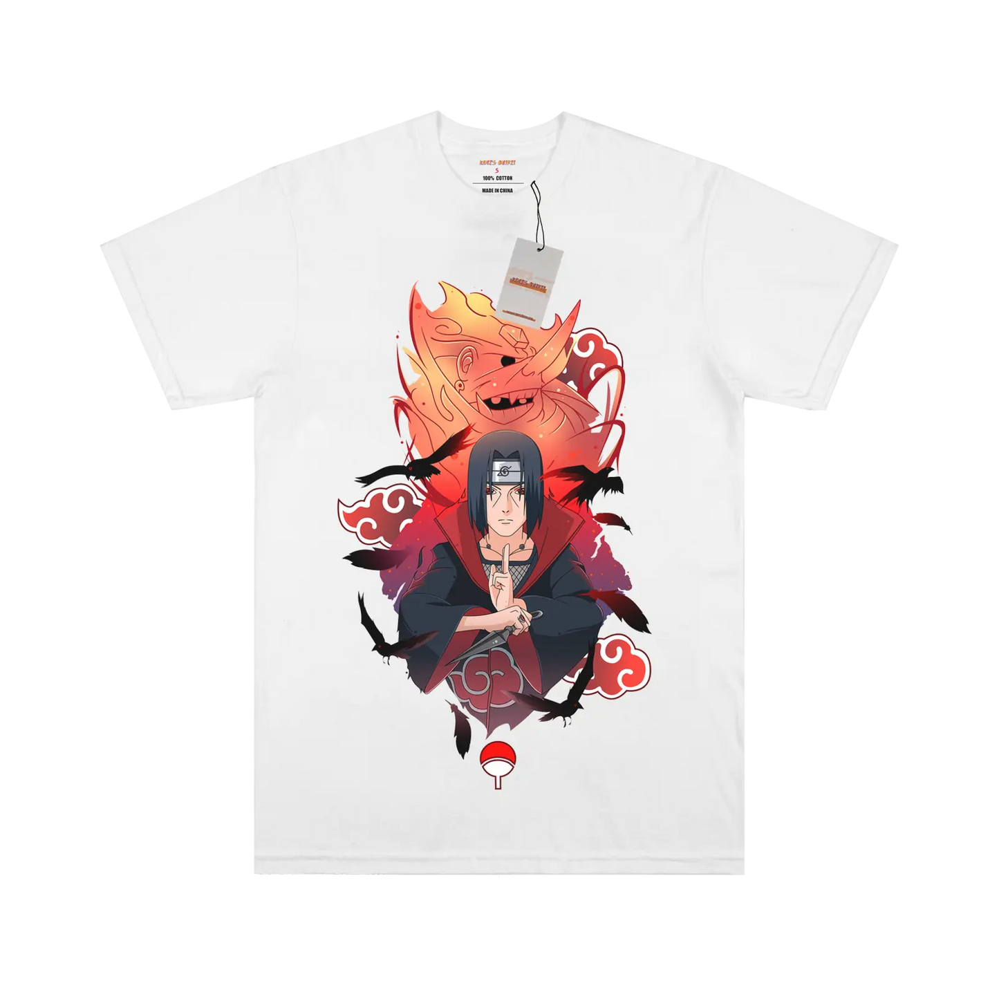 Naruto Itachi Susanoo White T-shirt