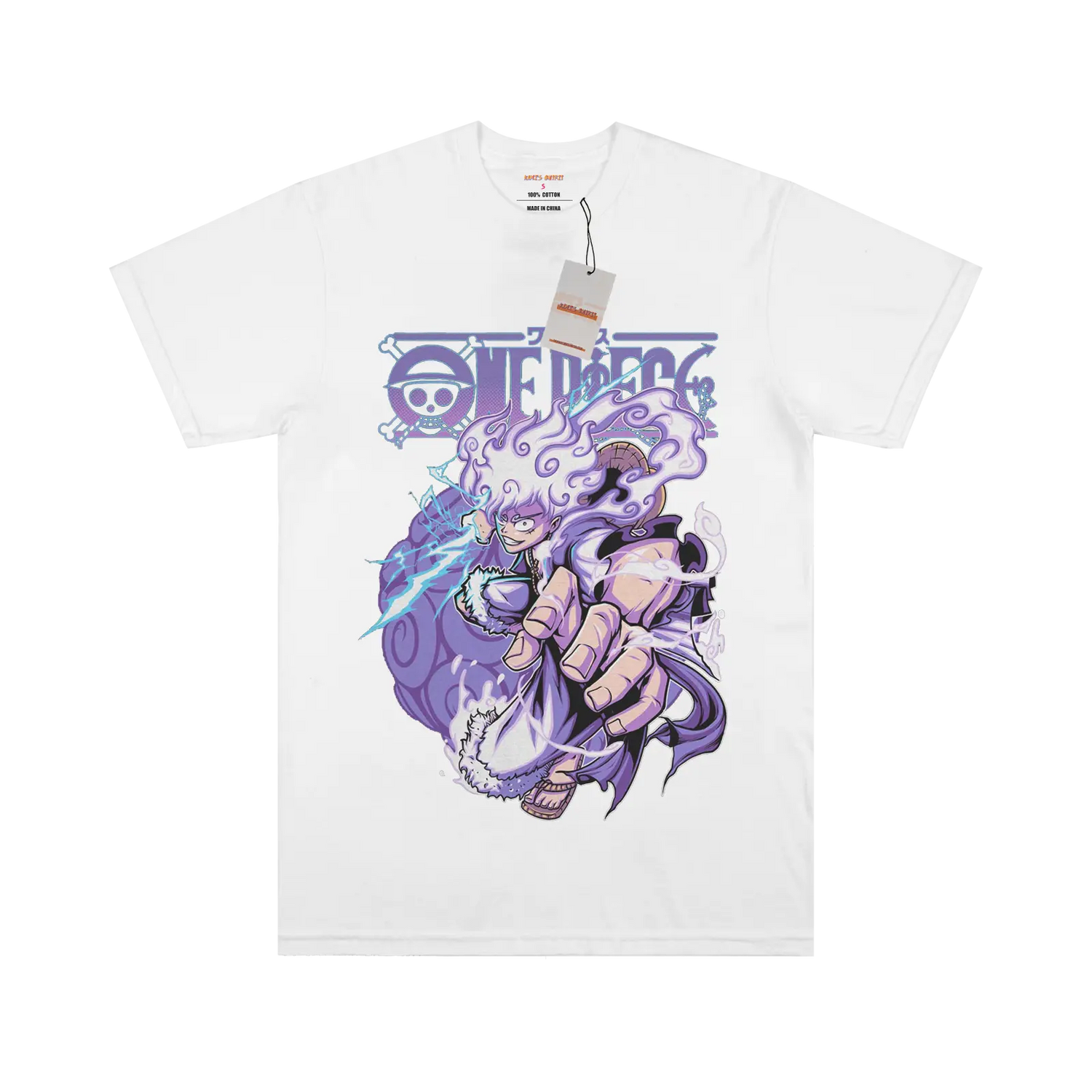 Luffy White/Black T-shirt