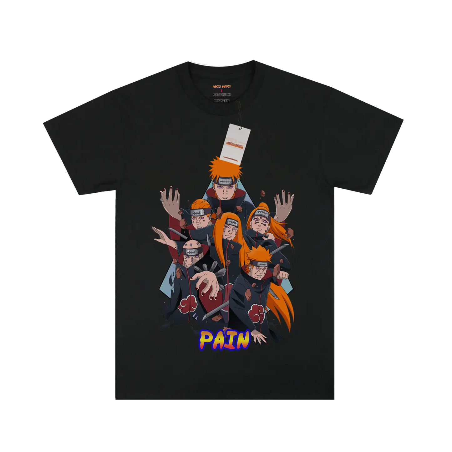 Naruto Pain Black Tee